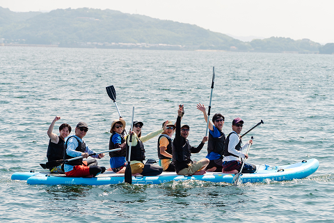 BIGSUPにて無人島脱出
