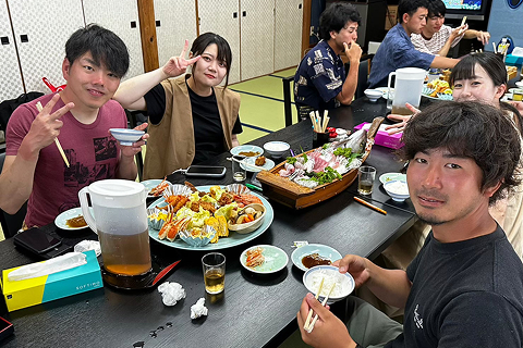壱岐島へ上陸 入浴/ランチ