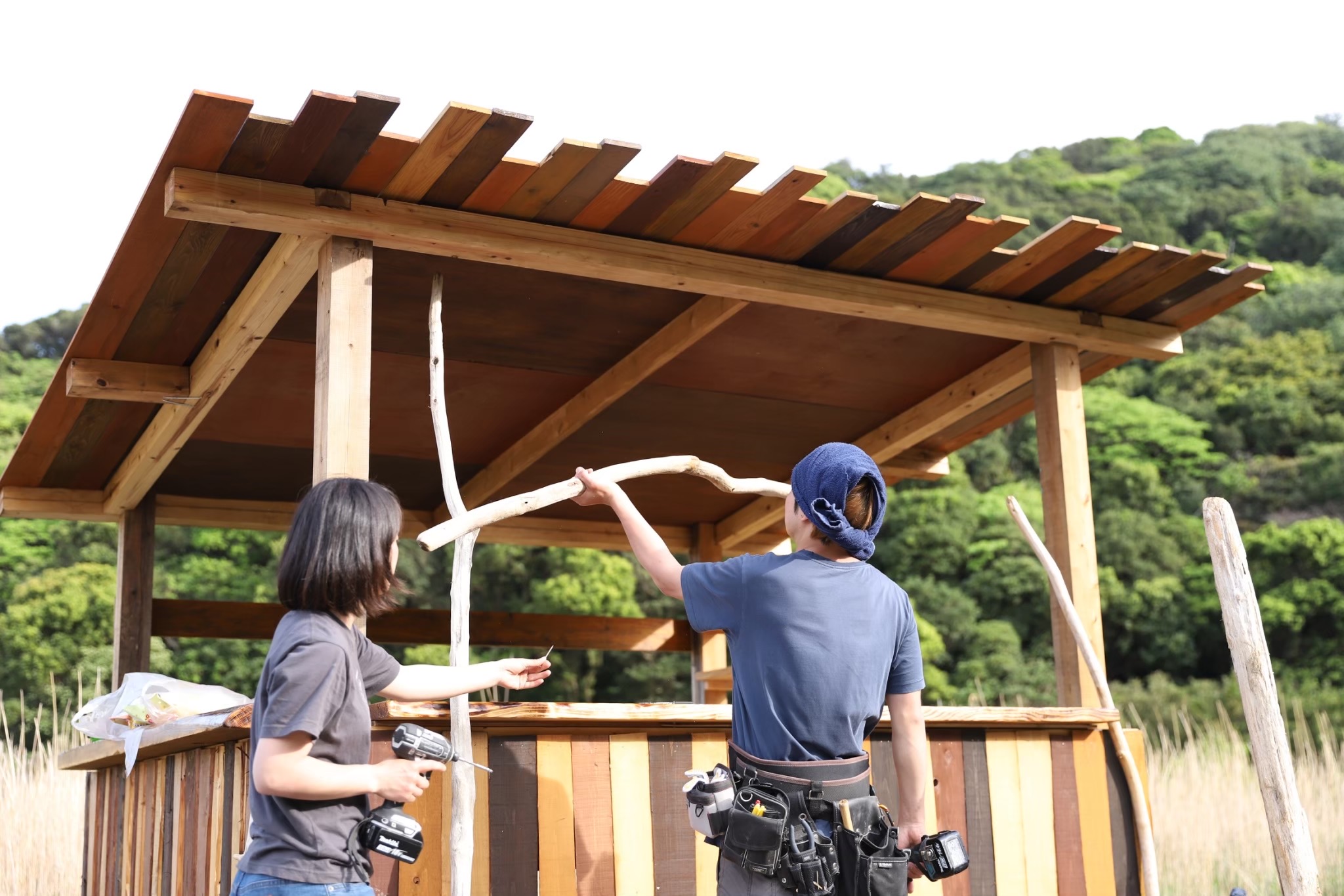 開拓スタッフの様子